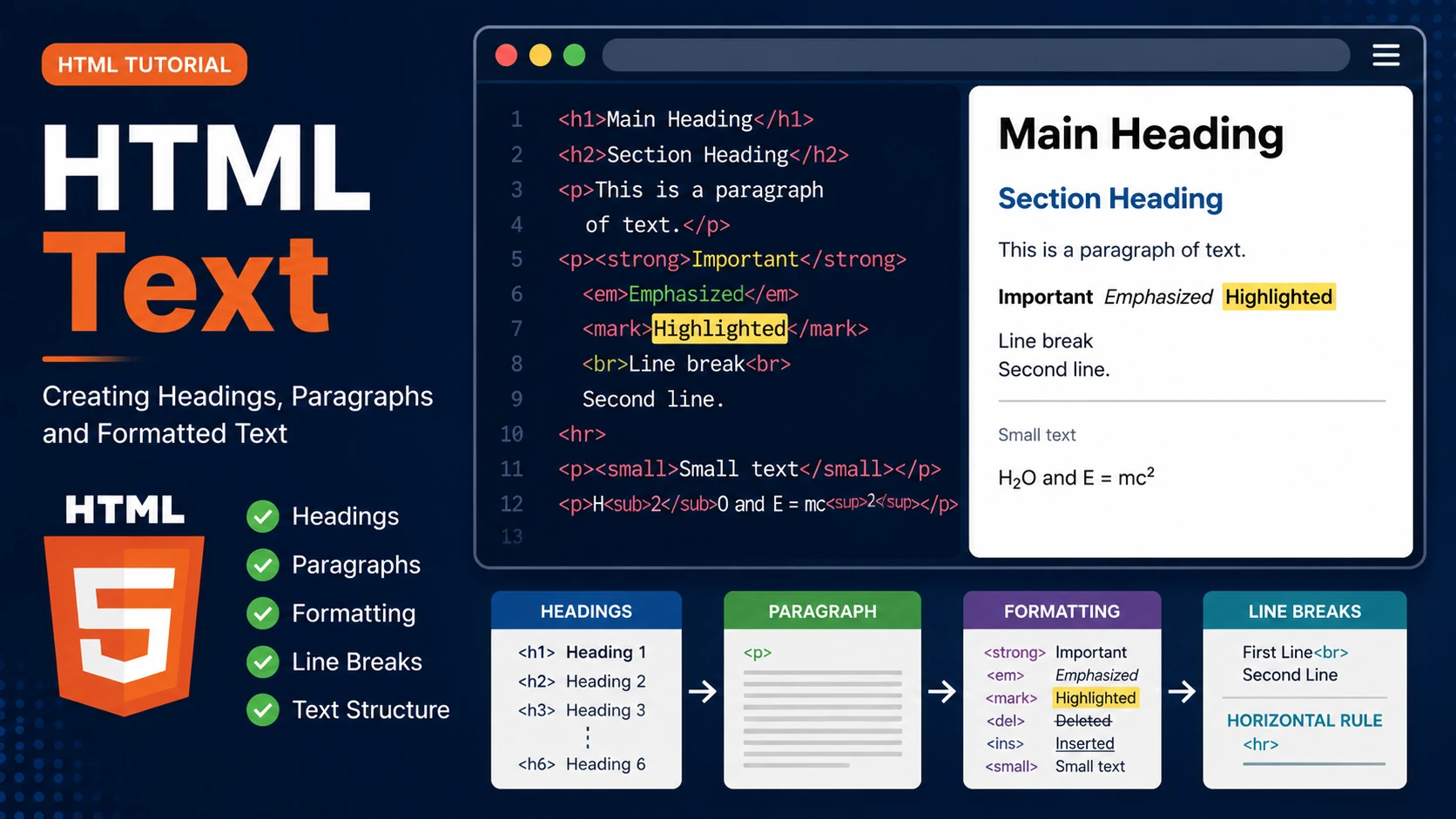 HTML Text