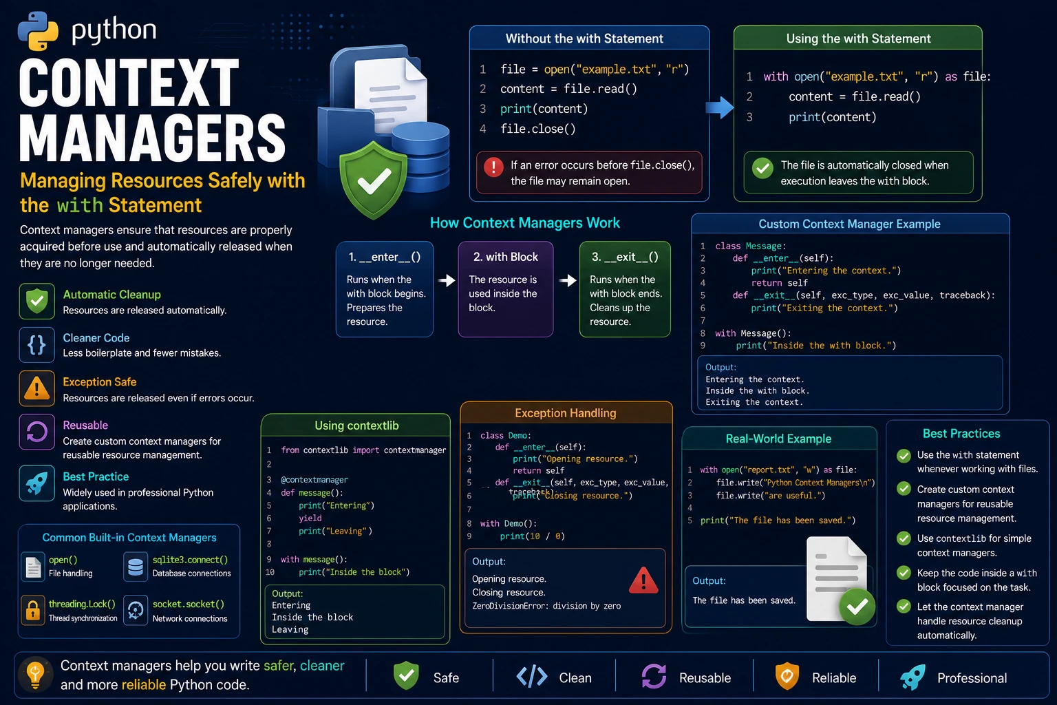 Python Context Managers