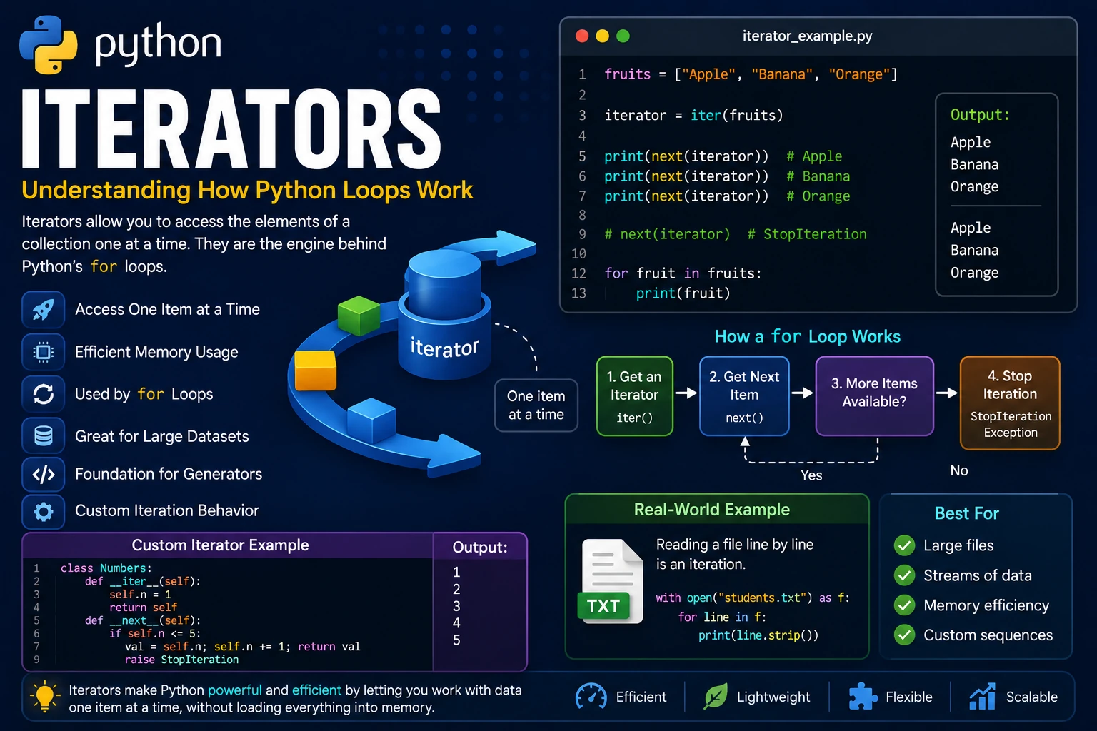Python Iterators